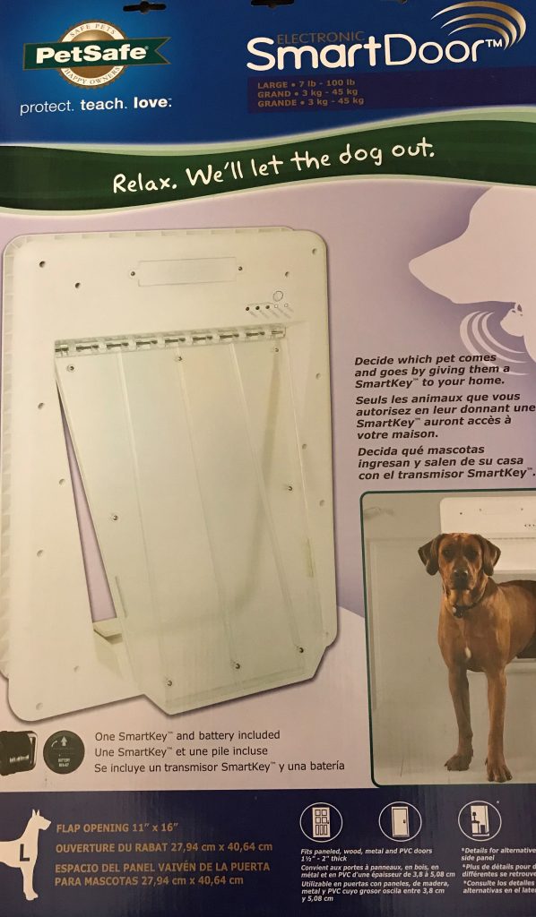 Petsafe automatic dog outlet door